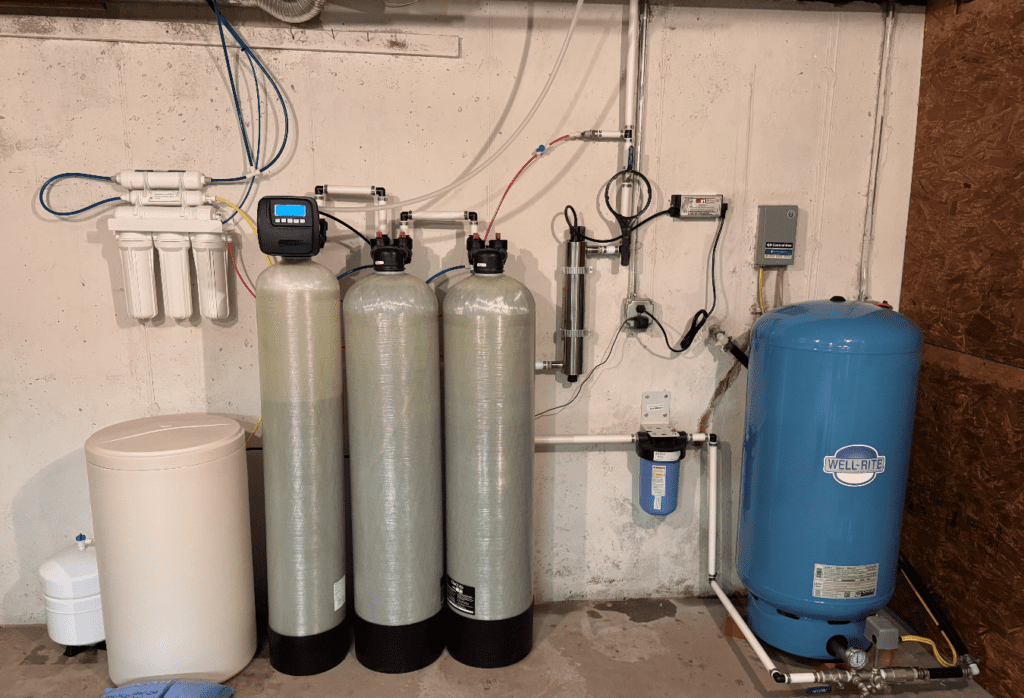 Complete whole house filtration for any type of water